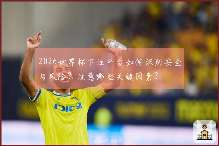 2026世界杯下注平台如何识别安全与风险?注意哪些关键因素?